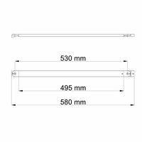 D469 Фиксатор для стеклянной шторки 61S-BS — фото 3, Комплектующие