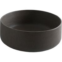 Раковина Artceram Cognac 42 COL001 20 00 Nero roma — фото 1, Раковины накладные