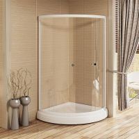 Товар: Душевой уголок Radomir 90x90 1-03-1-0-0-0010 с поддоном профиль Белый стекло прозрачное - фото 1 Душевой уголок Radomir 90x90 1-03-1-0-0-0010 с поддоном профиль Белый стекло прозрачное — фото 1, Душевые уголки четверть круга