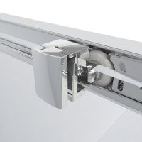 Душевой уголок Ambassador Forsa 140х70 17021120AX-70AX профиль Хром стекло прозрачное — фото 2, Душевые уголки