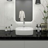 Товар: Раковина-чаша Maretti Florenza 51 FL13NS45-844 Белая - фото 4 Раковина-чаша Maretti Florenza 51 FL13NS45-844 Белая — фото 4, Раковины накладные