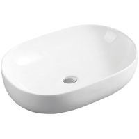 Раковина-чаша Ceramicanova Element 60 CN5009 Белая — фото 1, Раковины накладные