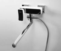 Aller 1062LWHITE Смеситель для ванны с длинным изливом — фото 2, Смеситель для ванны