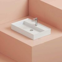 Раковина Artceram Scalino 75 SCL008 01 00 Белая глянцевая — фото 3, Раковины