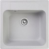 GRANFEST Мойка QUARZ 48 1-чаша 480*480мм серый арт.GF-Z- — фото 1, Кухонные мойки