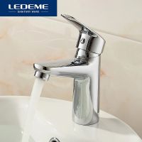 Товар: Смеситель для раковины Ledeme H51 1051L Хром - фото 5 Смеситель для раковины Ledeme H51 1051L Хром — фото 5, Смесители для раковины