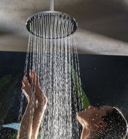 Душевая система Bossini Apice L10505.030 с термостатом Хром — фото 20, Душевые системы