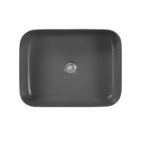 Раковина накладная для установки на столешницу AQUATEK ВЕГА  AQ5515-MG 500*390*130, матовый серый — фото 3, Раковины накладные