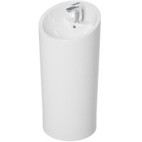 Раковина Laguraty 47 202B Белая — фото 1, Раковины напольные