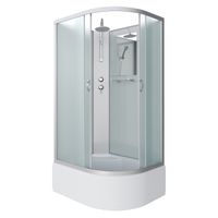 Душевая кабина Niagara Classic NG-2310-14LBKT (120х80х210) высокий поддон(40см),стекло матовое,4 мес — фото 1, Душевые кабины