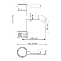 Товар: Gollach 3305 Смеситель для умывальника - фото 11 Gollach 3305 Смеситель для умывальника — фото 11, Аксессуары для раковины
