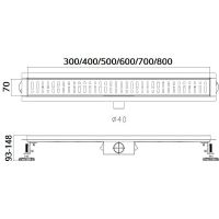 Товар: Душевой лоток Haiba 300x70 HB93300 с решеткой Сатин - фото 2 Душевой лоток Haiba 300x70 HB93300 с решеткой Сатин — фото 2, Душевые лотки