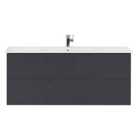 База под раковину подвесная CEZARESDUET-1200-2C-SO-GR-P — фото 1, Тумбы под раковину