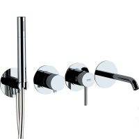 Смеситель для ванны Remer X-Style X96S03ROXXG Хром — фото 1, Смеситель для ванны