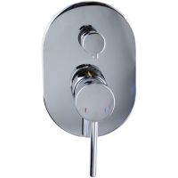 Душевая система Bronze de Luxe Scandi 14582-501C Хром — фото 2, Встраиваемые душевые комплекты