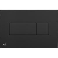 Клавиша смыва Alcaplast Basic M378 Черная — фото 1, Кнопки смыва