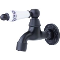 Кран для одного типа воды Bronze de Luxe 21988/1 Черный матовый — фото 1, Краны