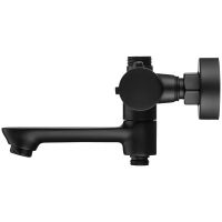 Смеситель для ванны Swedbe Hermes 9042B с термостатом Черный матовый — фото 3, Смеситель для ванны