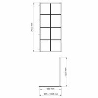 Товар: Glan 66W44 Душевая перегородка - фото 5 Glan 66W44 Душевая перегородка — фото 5, Душевые перегородки