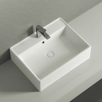 Раковина Ceramicanova Element 59 CN6046 Белая — фото 15, Раковины накладные