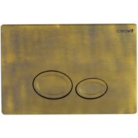 Товар: Клавиша смыва Creavit Drop GP2007.00 Бронза - фото 1 Клавиша смыва Creavit Drop GP2007.00 Бронза — фото 1, Кнопки смыва