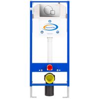 Товар: Инсталляция Aquanika Basic 10.702.450.02.10 для унитаза с клавишей смыва Хром - фото 1 Инсталляция Aquanika Basic 10.702.450.02.10 для унитаза с клавишей смыва Хром — фото 1, Инсталляции для унитазов