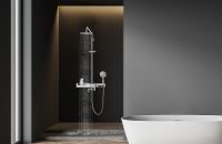 Товар: Душевая система Lemark Tropic LM7007C Хром Белый - фото 6 Душевая система Lemark Tropic LM7007C Хром Белый — фото 6, Душевые системы