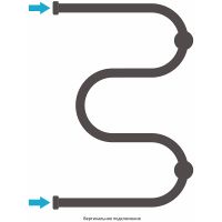 Товар: Водяной полотенцесушитель Сунержа М-образный 600х400 00-0008-6040 с двумя полками Хром - фото 8 Водяной полотенцесушитель Сунержа М-образный 600х400 00-0008-6040 с двумя полками Хром — фото 8, Водяные полотенцесушители