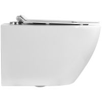 Товар: Унитаз Bond Oval F01-10Long подвесной с сиденьем Микролифт - фото 6 Унитаз Bond Oval F01-10Long подвесной с сиденьем Микролифт — фото 6, Подвесные унитазы