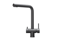 Granula-7011, ГРАФИТ МАТОВЫЙ, СМЕСИТЕЛЬ КУХОННЫЙ — фото 2, Смесители для кухни