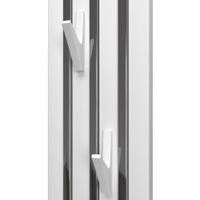 Полотенцесушитель электрический Point Пиано PN19722WC 150x1200 диммер слева, белый/хром — фото 5, Электрические полотенцесушители