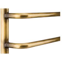 Водяной полотенцесушитель Domoterm Стефано П8 400*800 АБР Античная бронза — фото 3, Водяные полотенцесушители