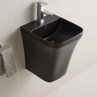 Товар: Раковина CeramaLux 36 500PMB Черная матовая - фото 3 Раковина CeramaLux 36 500PMB Черная матовая — фото 3, Раковины