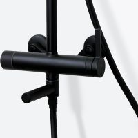 Товар: Душевая система Bronze de Luxe Avantgarde 2039H Черная - фото 2 Душевая система Bronze de Luxe Avantgarde 2039H Черная — фото 2, Душевые системы