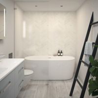 Акриловая ванна CEZARES SLIM CENTRAL-180-80-60-W37-SET — фото 3, Ванны