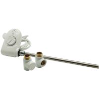 Электрический полотенцесушитель Irsap Ares 580x1118 EIM058K01IR01NNN Белый — фото 4, Электрические полотенцесушители