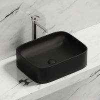 Раковина-чаша Ceramicanova Element 51 CN6052MB Черная матовая — фото 20, Раковины накладные