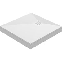 Душевой поддон из искусственного камня Good Door Essentia 100x100 ЛП00189 Белый — фото 1, Душевые поддоны из искусственного камня