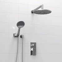 Товар: A14130 Встраиваемый комплект для душа с верхней душевой насадкой и лейкой - фото 1 A14130 Встраиваемый комплект для душа с верхней душевой насадкой и лейкой — фото 1, Встраиваемые душевые комплекты