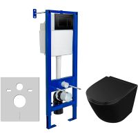 Товар: Комплект унитаза Owl 1975 Vind Cirkel-H OWLT190305 с инсталляцией Berges Atom 410 040332 с сиденьем - фото 1 Комплект унитаза Owl 1975 Vind Cirkel-H OWLT190305 с инсталляцией Berges Atom 410 040332 с сиденьем — фото 1, Комплекты унитаз + инсталляция