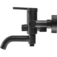 Товар: Смеситель для ванны Swedbe Diana 1035B Черный матовый - фото 4 Смеситель для ванны Swedbe Diana 1035B Черный матовый — фото 4, Смеситель для ванны