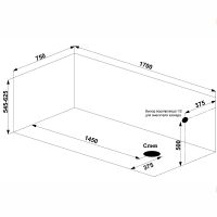 Товар: Акриловая ванна Bas Веста 170x75 L В 00143 без гидромассажа - фото 2 Акриловая ванна Bas Веста 170x75 L В 00143 без гидромассажа — фото 2, Ванны