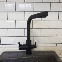 Смеситель для кухни Swedbe Selene Plus 8149 Черный матовый — фото 6, Смесители для кухни