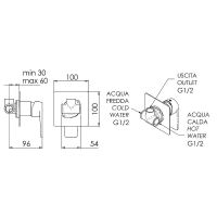 Товар: Смеситель для душа Remer Dream D30 Хром - фото 2 Смеситель для душа Remer Dream D30 Хром — фото 2, Смеситель для душа