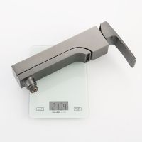 Смеситель для ванны Raglo R02.30.09 Графит матовый — фото 4, Для душа и ванны