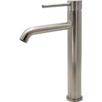 Смеситель для раковины Milacio Ultra MCU.551.SS / однорычажный / нержавеющая сталь / сатин — фото 1, Смесители для раковины