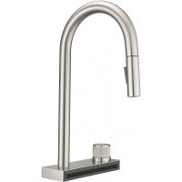 Смеситель для кухни Milacio Ultra MCU.556.SS Нержавеющая сталь — фото 1, Смесители для кухни