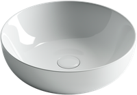 Раковина-чаша Ceramicanova Element 42 CN5024 Белая — фото 6, Раковины накладные