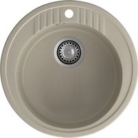 GRANFEST Мойка RONDO 520 1-чаша D-520мм топаз арт.GF- — фото 2, Кухонные мойки