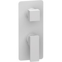 Смеситель для душа Remer Absolute AU92KBBO Белый матовый — фото 1, Смеситель для душа